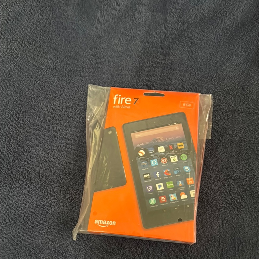 Amazon Black Fire Tablet Sleek Design and App Integration
